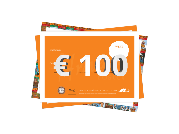Hrovat's röstet Geschenkgutschein 100