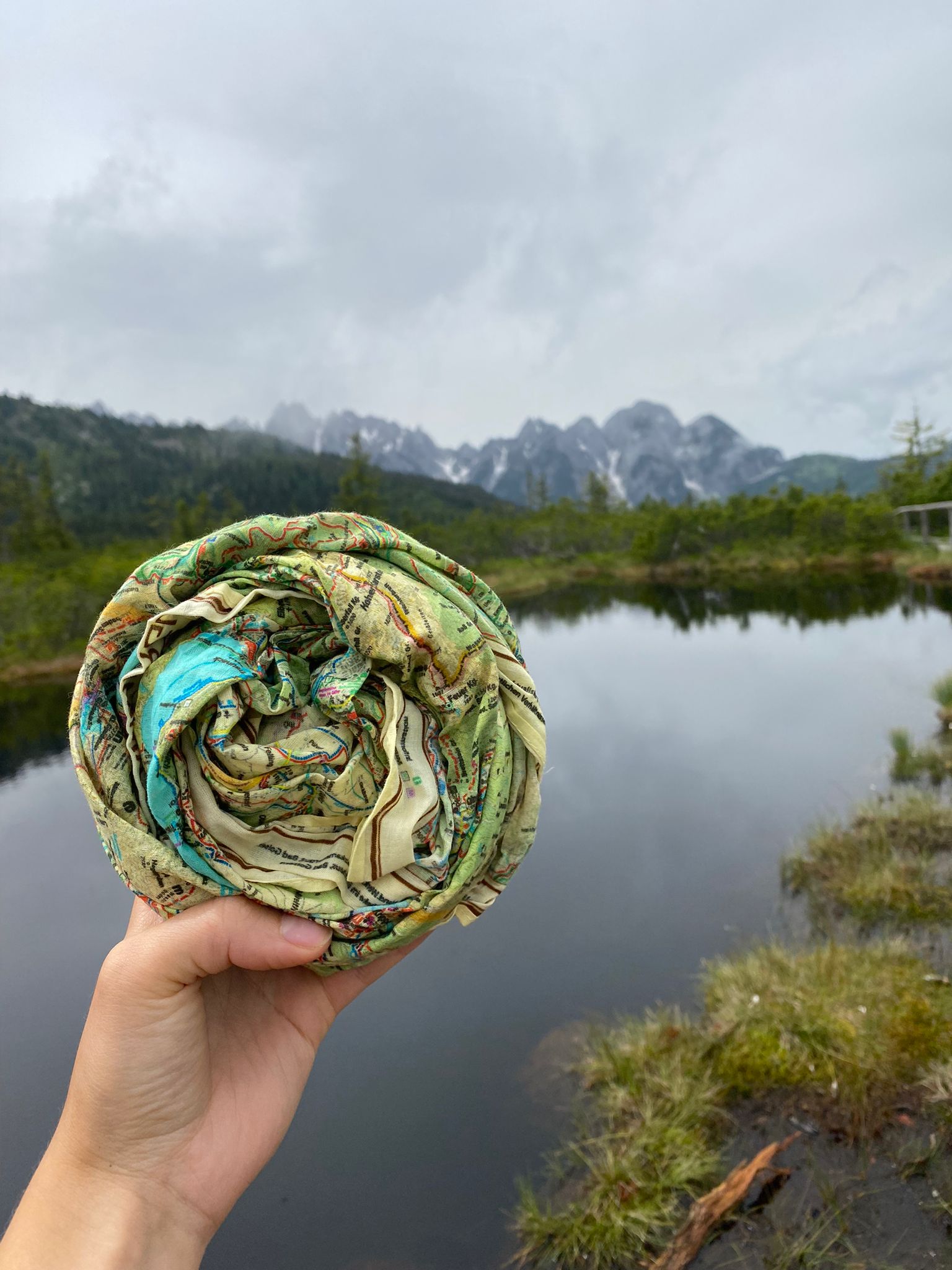 Salzkammergut Schal – Bild 2